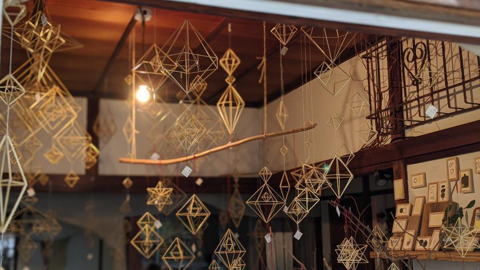 たくさんのヒンメリ