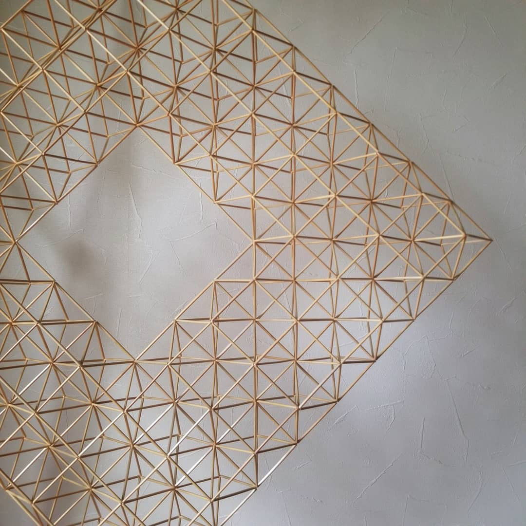 ヒンメリ作品himmeli workトラス