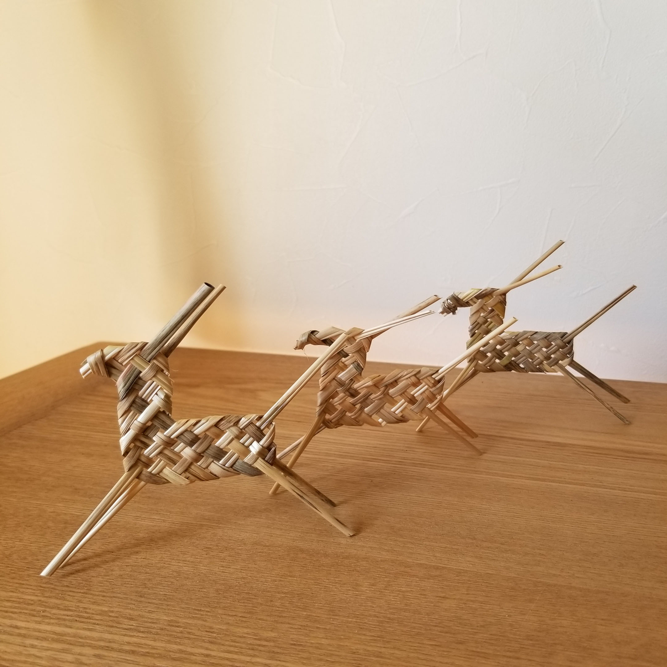 ヒンメリ作品himmeli workイタヤ馬