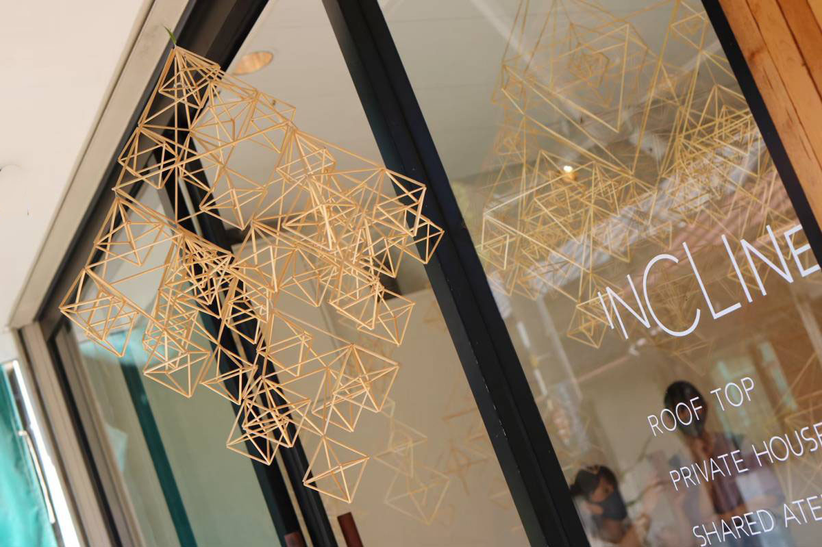 ヒンメリの個展itocetera写真