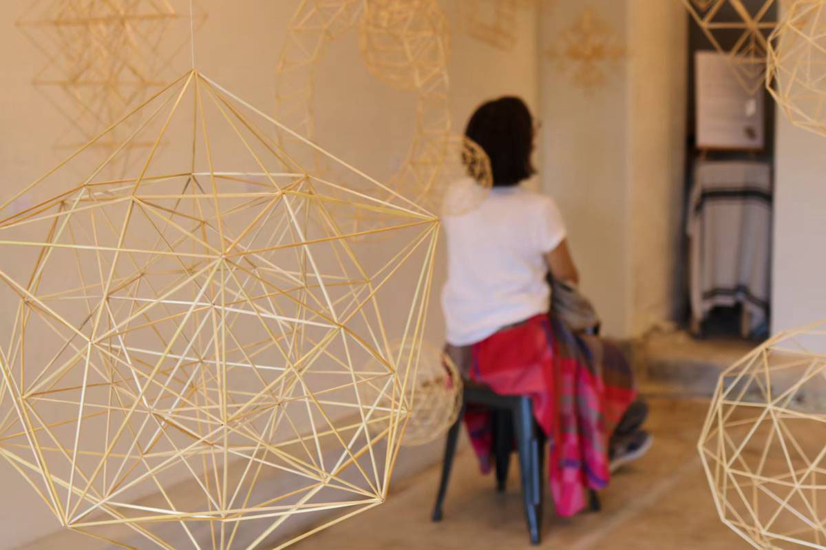 ヒンメリの個展itocetera写真