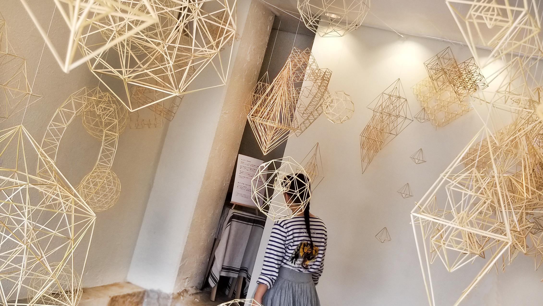 ヒンメリの個展itocetera写真