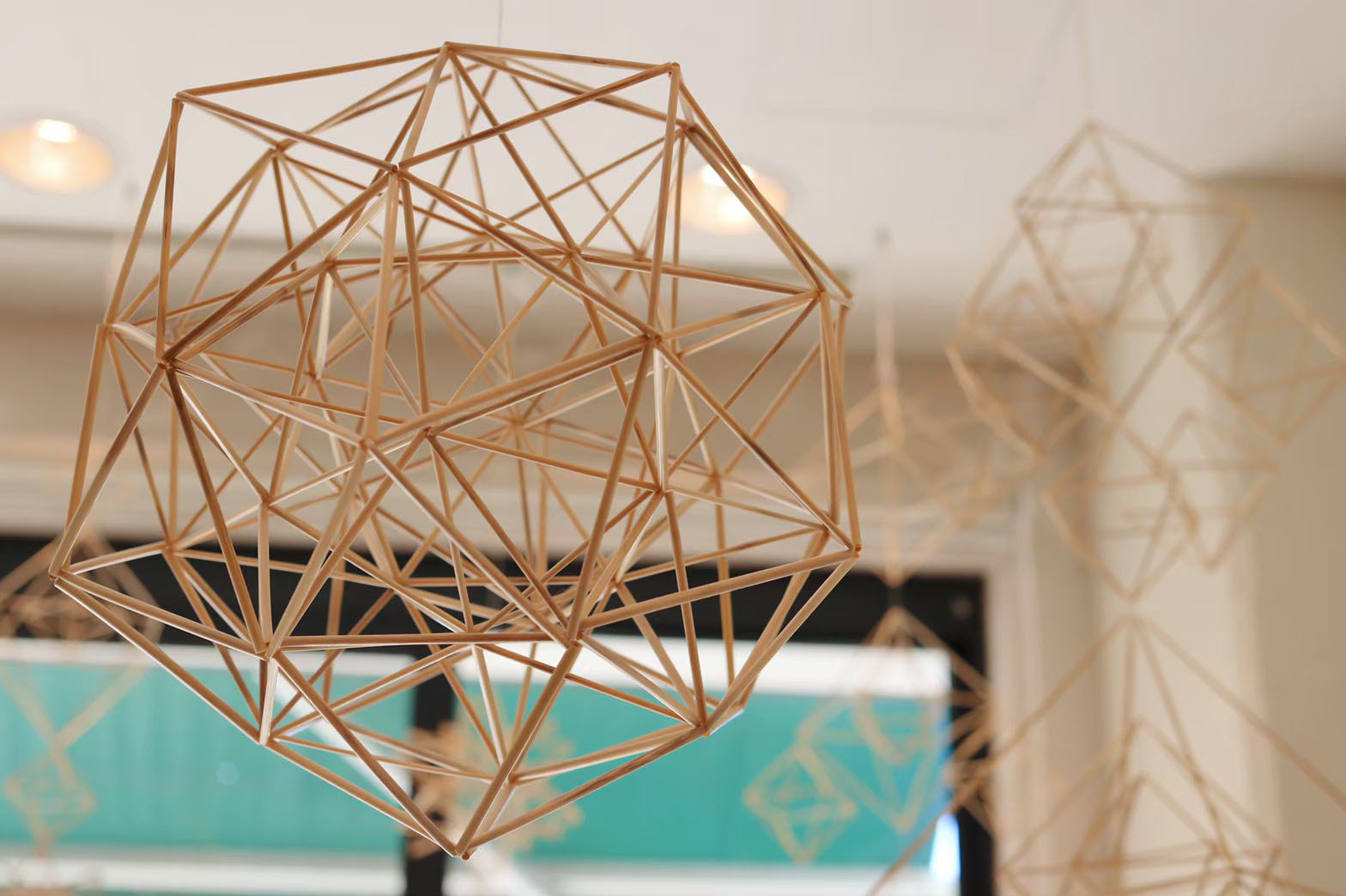 ヒンメリの個展itocetera写真