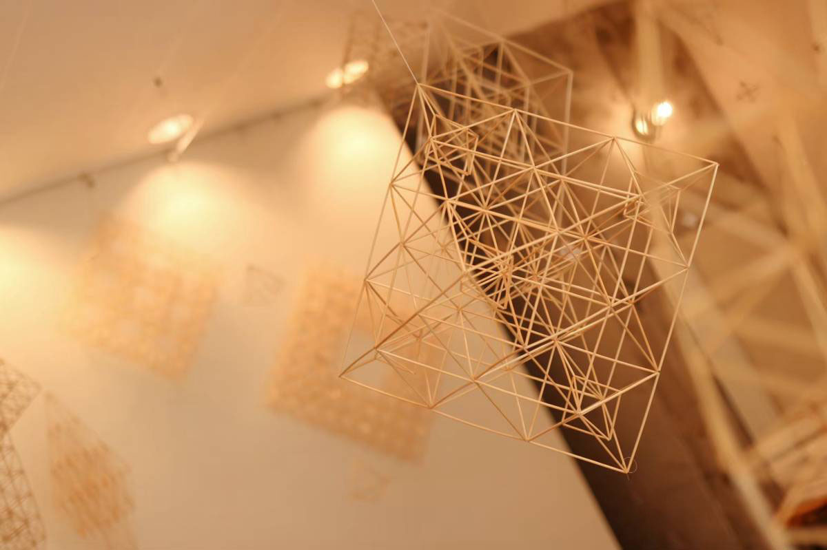 ヒンメリの個展itocetera写真