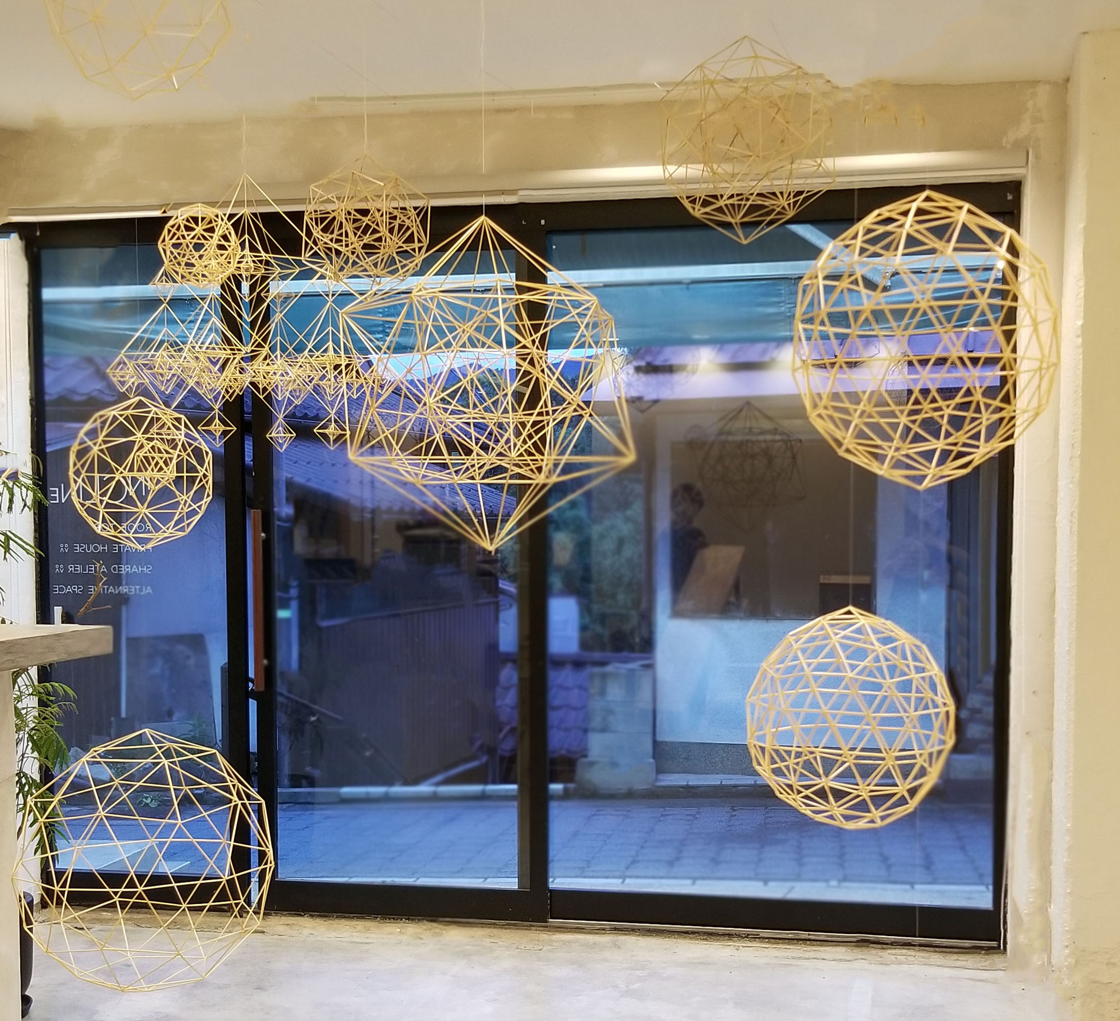 ヒンメリの個展itocetera写真