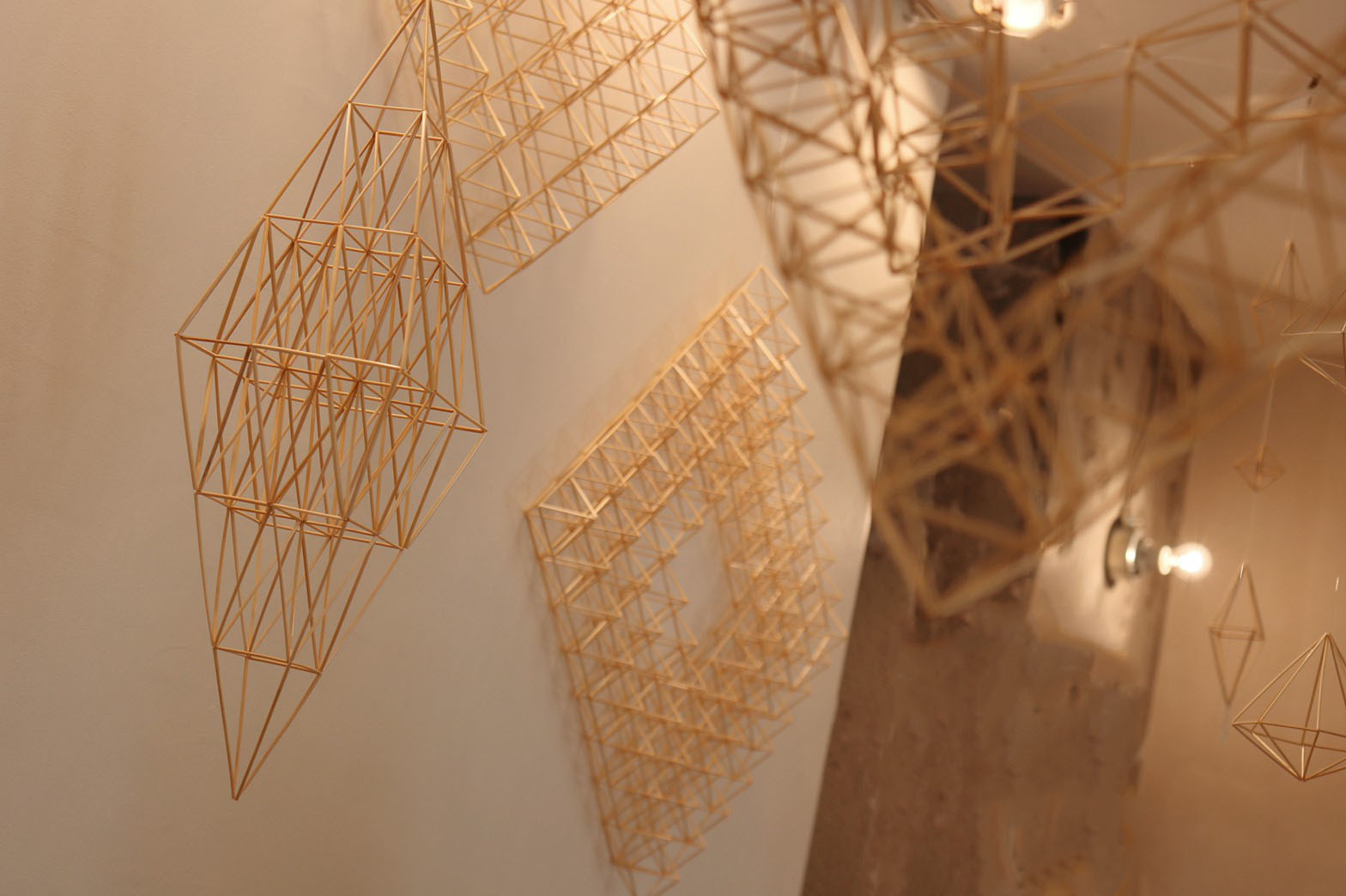 ヒンメリの個展itocetera写真